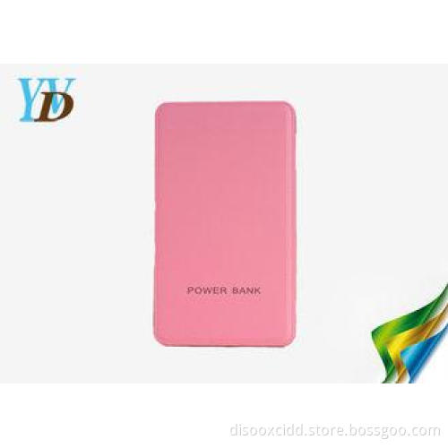 4000mAh Leather Slim Power Bank For iPhone 6 plus Samsung s